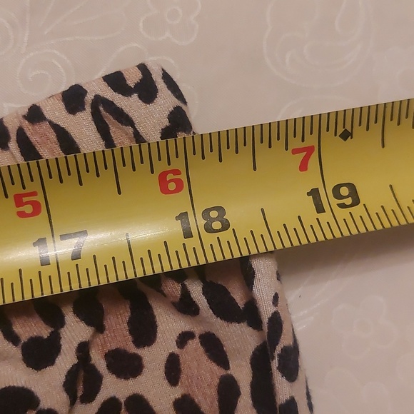 Joyspun Cheetah Print Pajama Set Top And Shorts Sz XL 16-18 - Picture 15 of 17